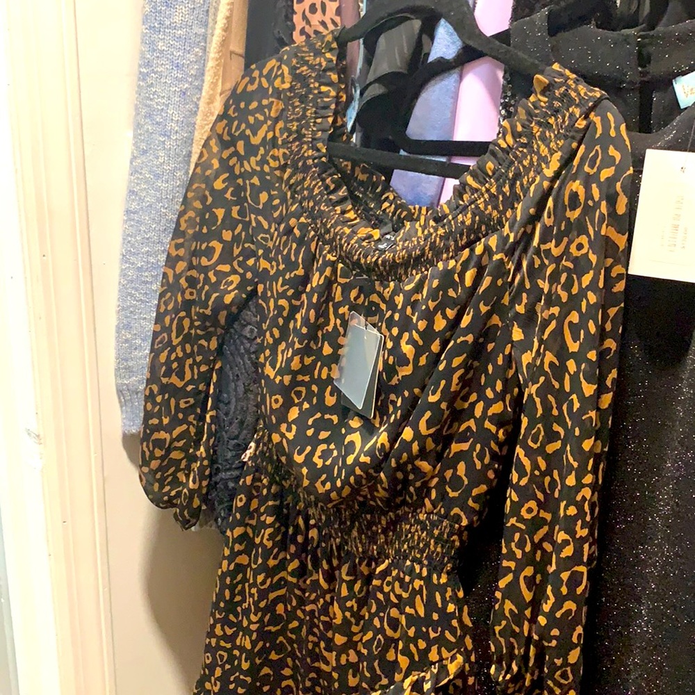 NWT Fate Dress with smocked waist (look in post for video)